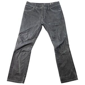 KÜHL Pants Mens 36x32 Black Carpenter Slim Cotton Spandex Stretch Pockets